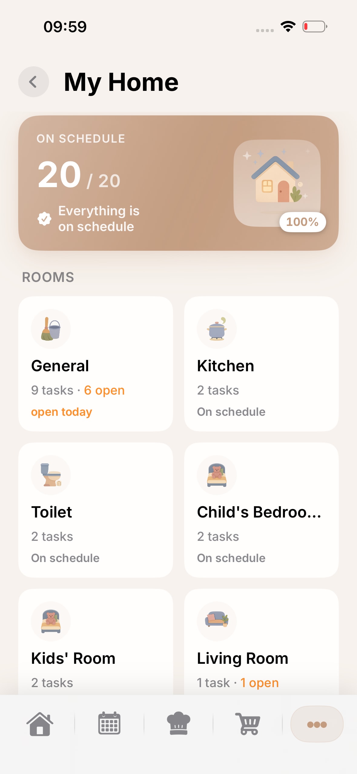 My Home — A look inside the MomPlan app